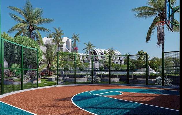 Elegant Flats in a Hotel Concept Project in Alanya