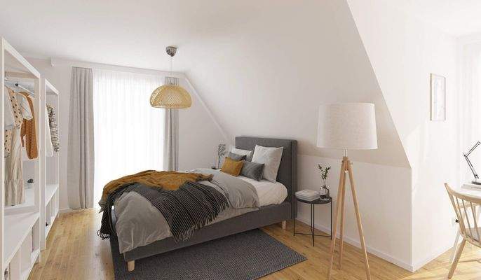 Ein komfortables Schlafzimmer für optimale Erholung