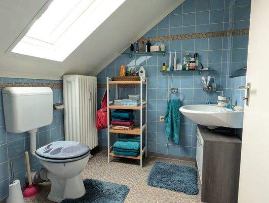 Badezimmer Dachgeschoss
