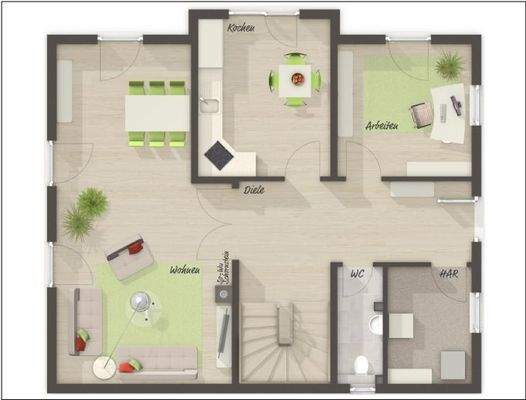 Grundriss Erdgeschoss