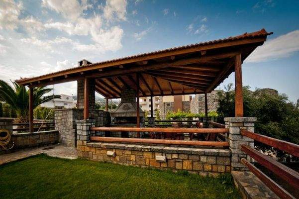 Kreta, Katsikia: Luxuriöse Villa mit Pool, Garten, Meerblick zu verkaufen