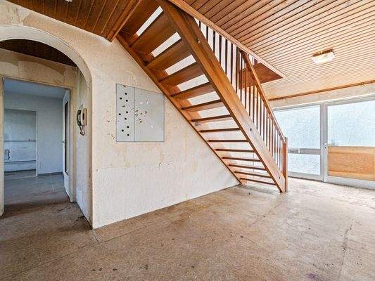 großzügige offene Diele