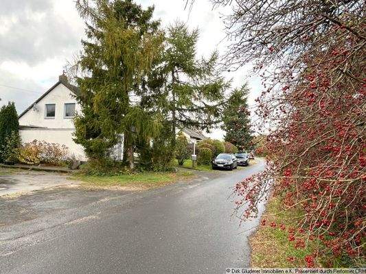 kleine Wohnstraße