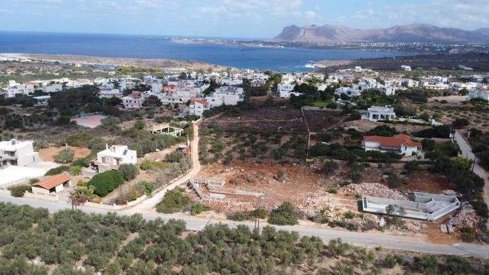 Kreta, Agios Onoufrios: Neubau-Projekt! Luxusvilla mit spektakulärem Meerblick zu verkaufen