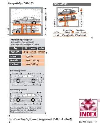 Tiefgarage Klaus Maße kurzfassung
