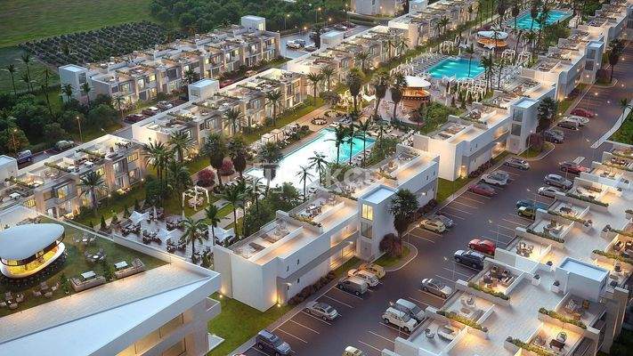 Real Estate in a Complex Near Long Beach in İskele North Cyprus