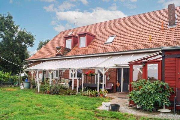 überdachte Terrasse