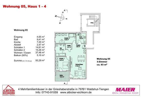 Haus 3: Wohnung 5 Obergeschoss 2