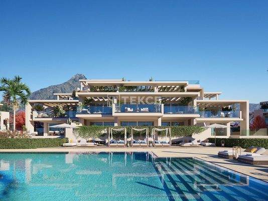 High-End Apartments Avant-Garde Design Complex in Marbella