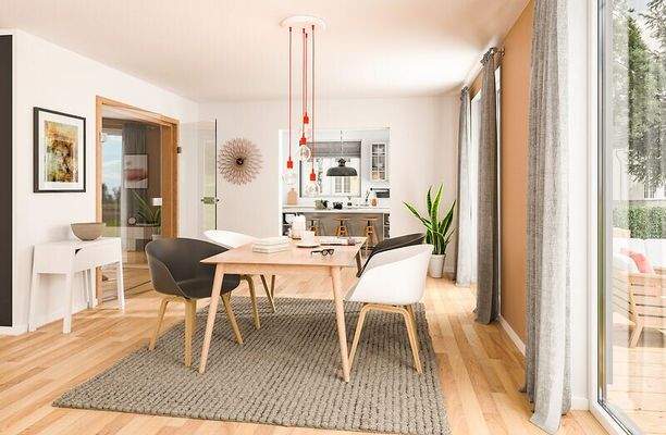 Geradlinig, hell und einladend – Landhausküche mit modernem Flair