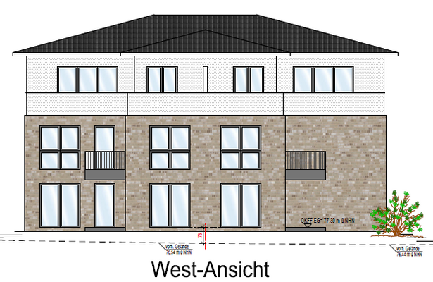 West-Ansicht
