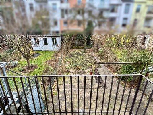 Blick Garten (Küche)