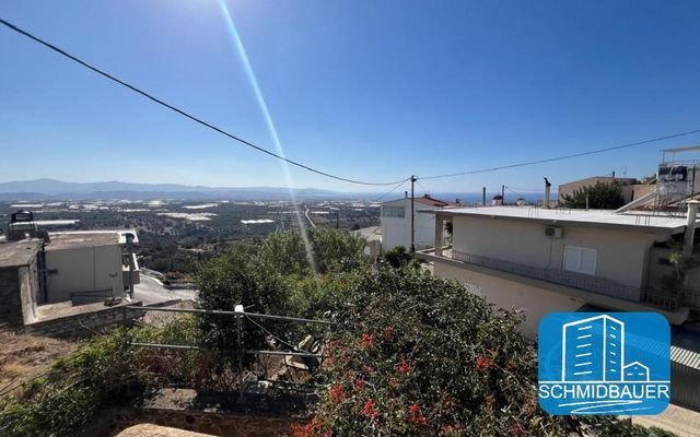 Kreta, Klima: Haus mit Meerblick zu verkaufen