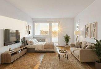 Wohnzimmer (virtuelles Staging)