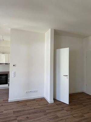 Blick zur Küche bzw. Bad