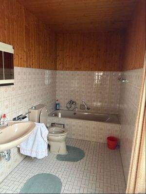 Bad mit Wanne und Dusche EG