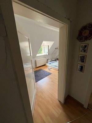 Blick Zimmer 1 vom Flur