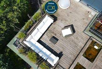 Dachterrasse Luftbild