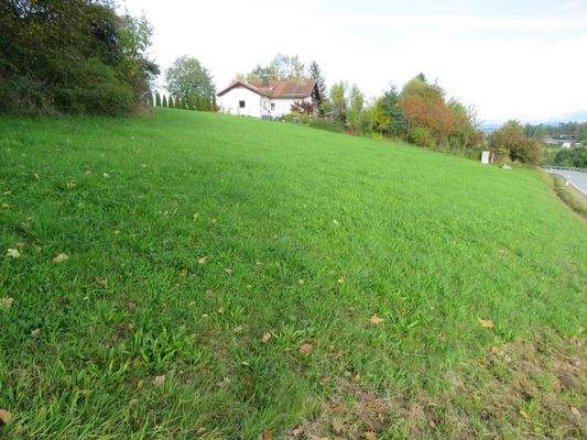 Grundstück Richtung Südosten 