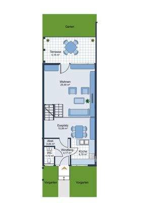 Grundriss Erdgeschoss