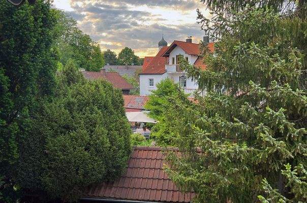 Blick von der Dachterrasse