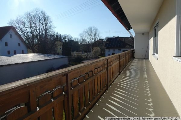 Großer Balkon, Blick Süd-West