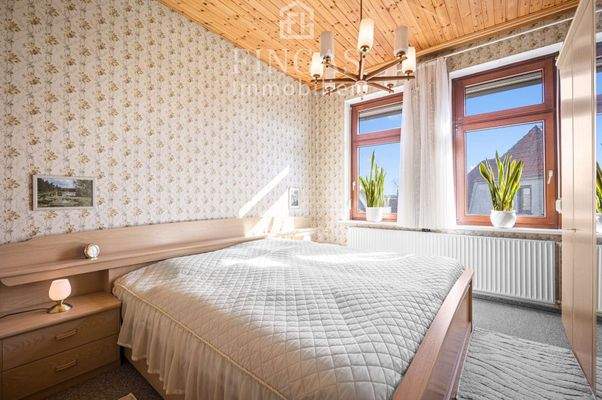 Eines der Schlafzimmer