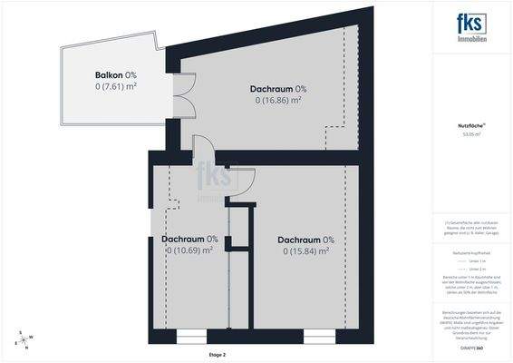 Grundriss Dachgeschoss