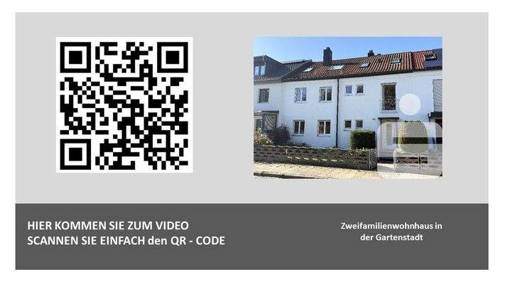 Vorlage Präsentation QR-Code mit Video