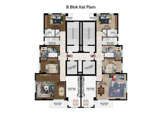 Brand New Apartments on the Main Street in Bayraklı, İzmir