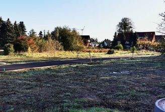 Blick in die Baufelder