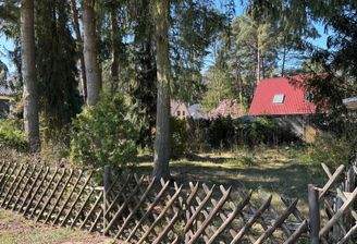 Blick auf das Grundstück