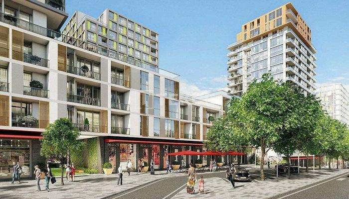 Apartments in a Project near Main Road in Başakşehir İstanbul