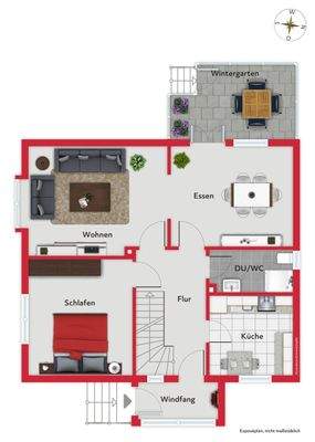 Grundriss Erdgeschoss