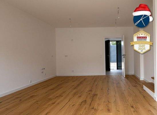 Küchenanschlüsse vorbereitet