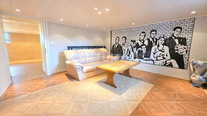 Gegenseite des Partyraums