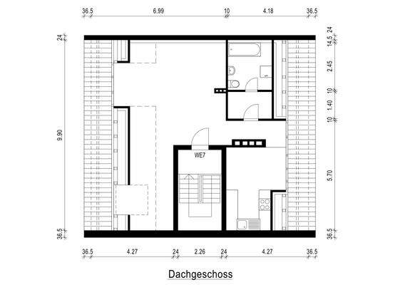 Grundriss Dachgeschoss