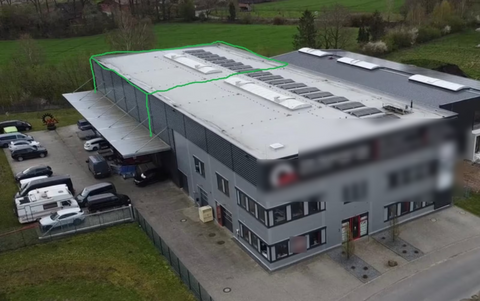 Gronau (Westfalen) Halle, Gronau (Westfalen) Hallenfläche