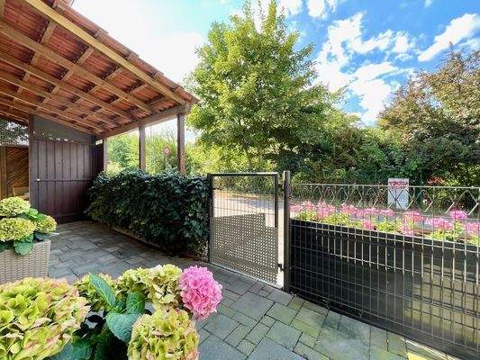 Spaziergang vor der Tür