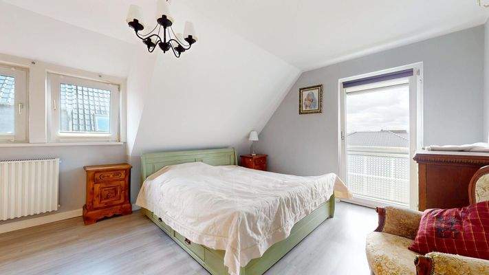 Schlafzimmer Dachgeschoss