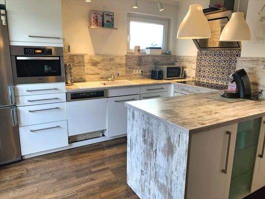 moderne offene Küche