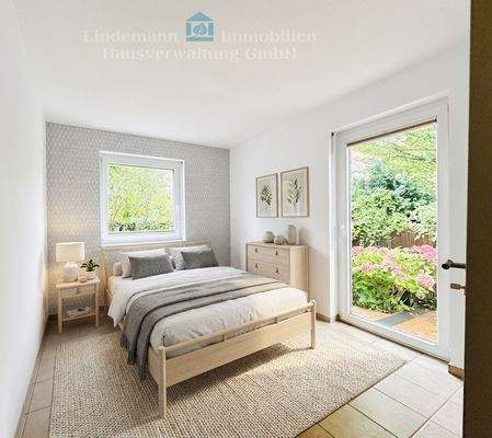 Schlafzimmer rechts EG