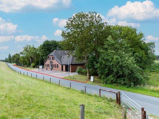 Frontseite/Grundstückslänge