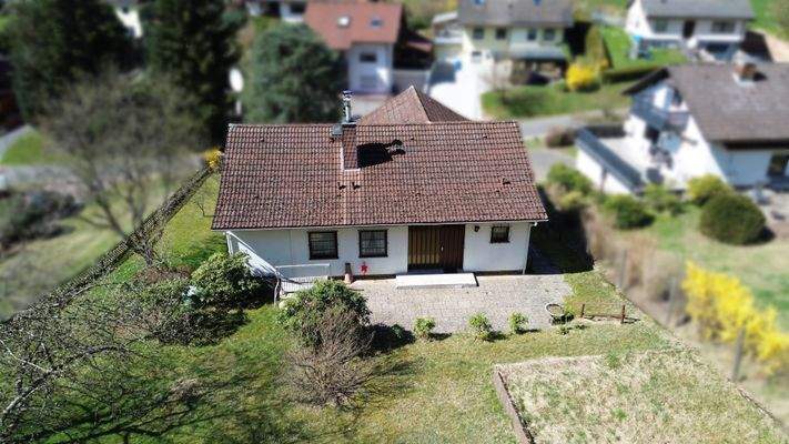 Drohnenbild Ansicht Rückseite