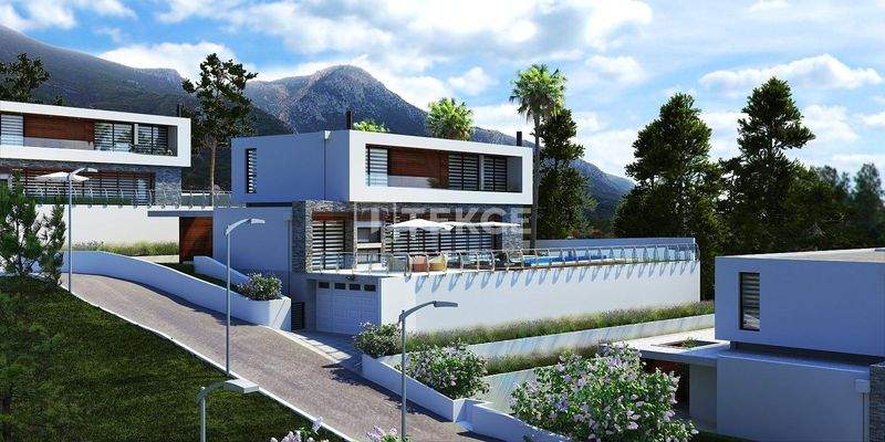 Detached Villas in a Complex with Private Pools in North Cyprus