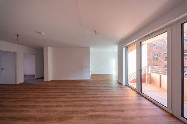 Beispielbild offener Wohn- und Küchenbereich