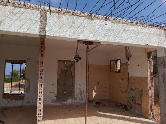 Ein wirklich erstaunliches Grundstück am Meer in Stavros, Chania