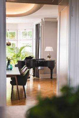 Blick in das Esszimmer