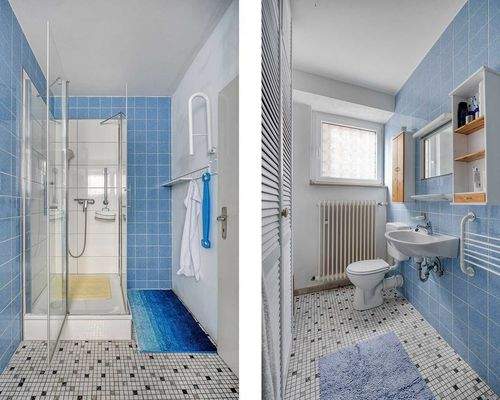 Badezimmer Gartengeschoss