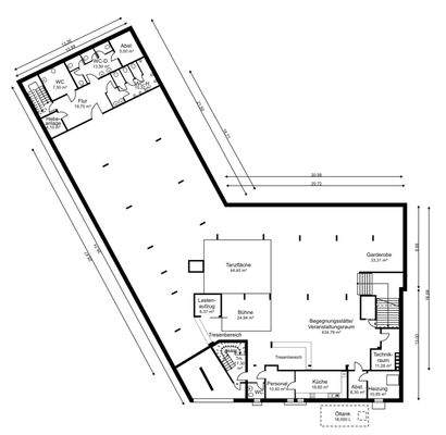 Untergeschoss Kornstraße 624